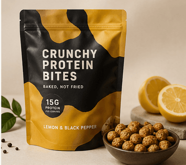 Snack Flavor Variant generated pouch packaging example